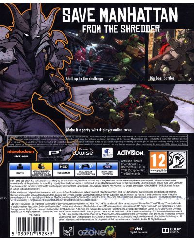 Teenage Mutant Ninja Turtles: Mutants In Manhattan